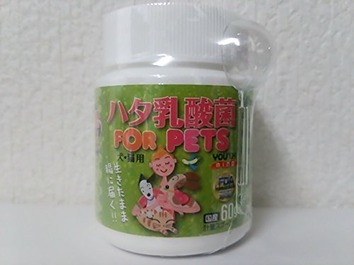 NSハタ乳酸菌 FOR PETS ペット用 60g（計量スプーン付）2個セット