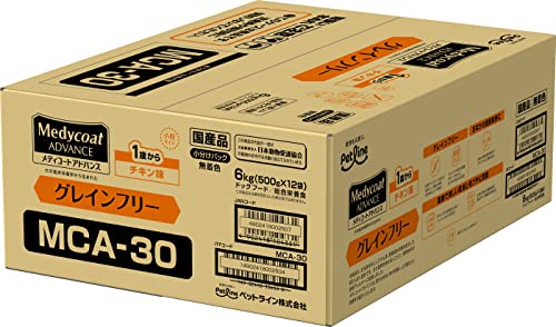 メディコートアドバンス グレインフリー 1歳から チキン味【国産/アルミ小分け】 6kg(500g12)