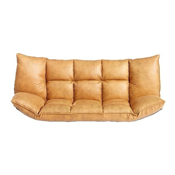 アーバン通商 マルチリクライニングソファ(レザーテクノロジー) F-2067-キャメル メーカー直送