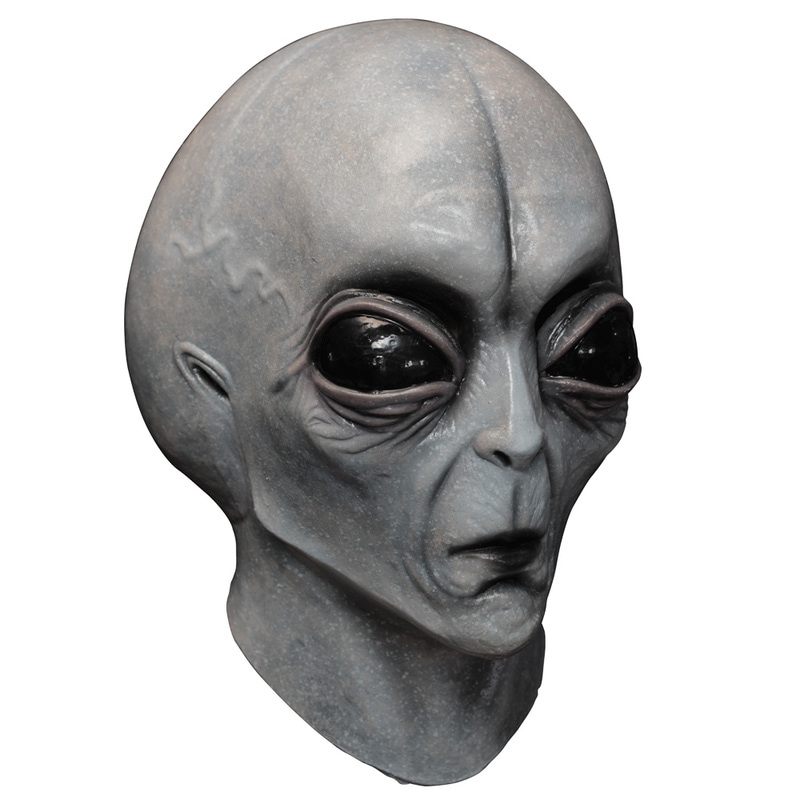 コスプレ 仮装 宇宙人マスク(エリア51) 【 コスプレ 衣装 ハロウィン パーティーグッズ おもしろ かぶりもの 怖い マスク プチ仮装 おもしろマスク 変装グッズ ハロウィン 衣装 面白マスク ホ