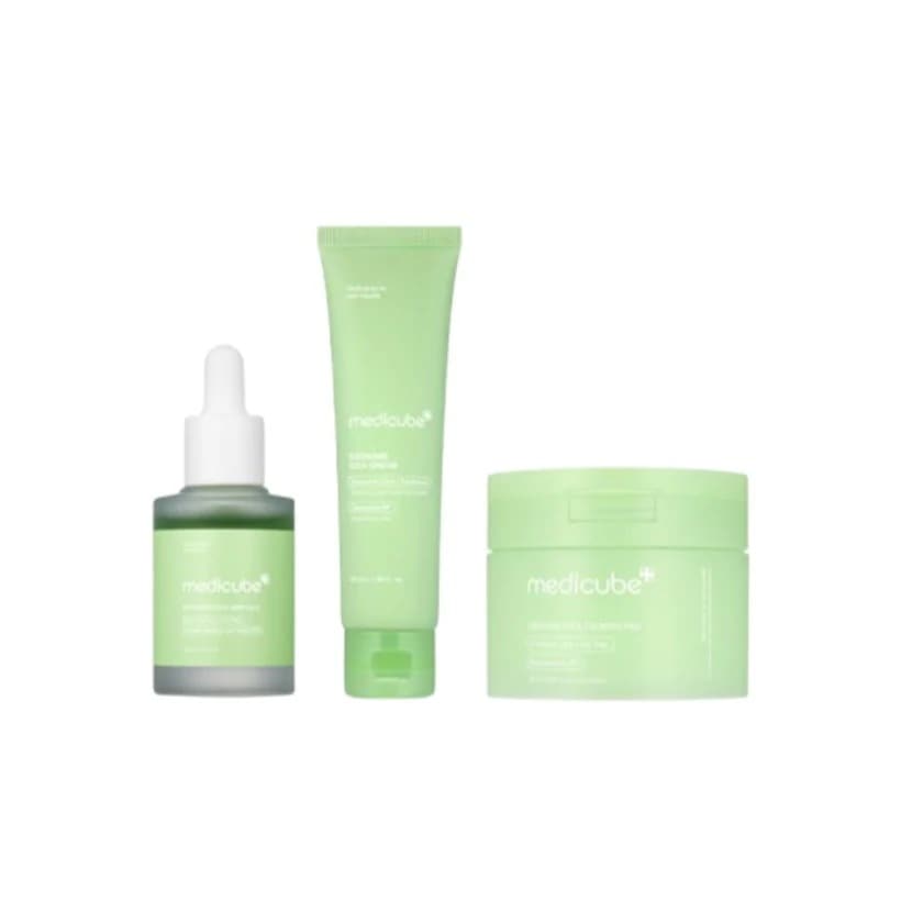 エキソソームシカ 3種セット(アンプル 30ml+クリーム 50ml+パッド 100枚)