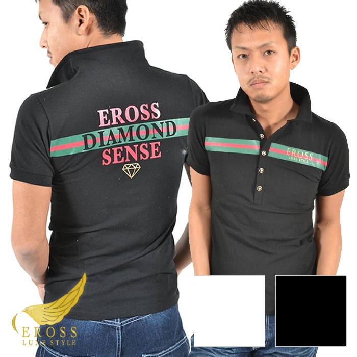 FINAL SALEER13SO30 EROSS Gセンスポロシャツ