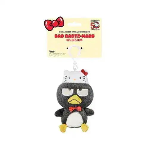 韓国限定　サンリオ50周年　ぬいぐるみキーホルダー　4体セット　キティ　クロミ他 Qoo10] 新品入荷 韓国 キティちゃん クロミちゃ