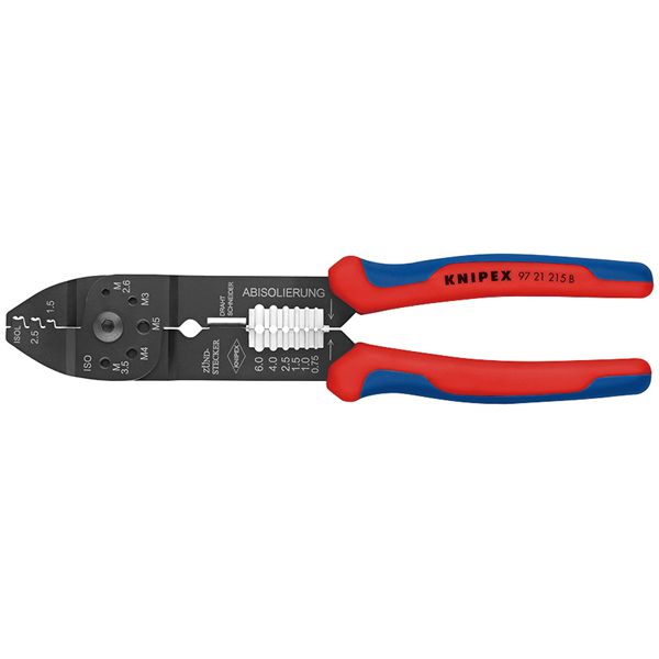 KNIPEX クニペックス クリンピングプライヤー コンフォート 全長230mm 9721-215B 工具 ツール DIY 作業工具