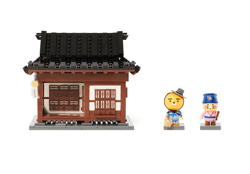 韓屋ブリックフィギュア_ライアン&チュンシク