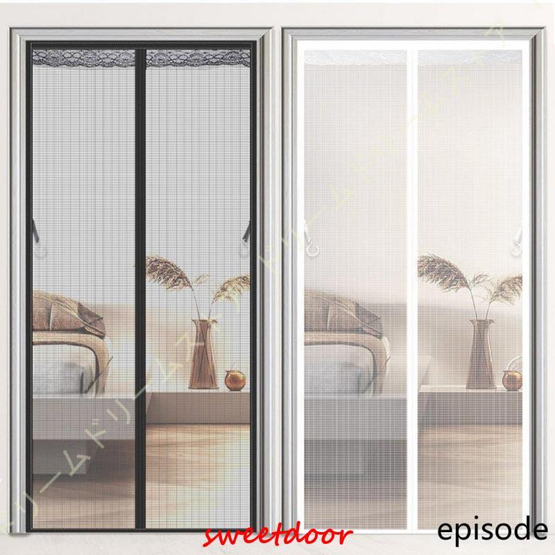 間仕切りカーテン カーテン マグネット式 ドア 勝手口 部屋 ベランダ 出入り口 室内用 キッチン カーテン 冷暖房効率UP 省エネ対策 取り付け簡単