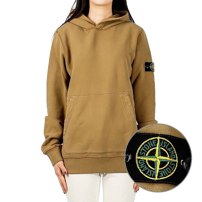 キッズ ロゴパッチ付きフーディ Tシャツ (731661640 V0098)