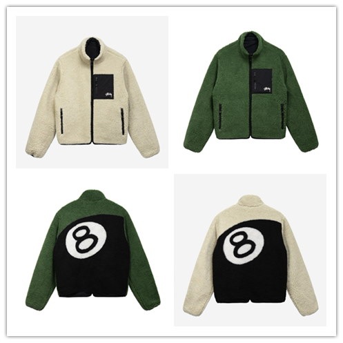 [Qoo10] Stussy 8 ボールシェルパリバーシ