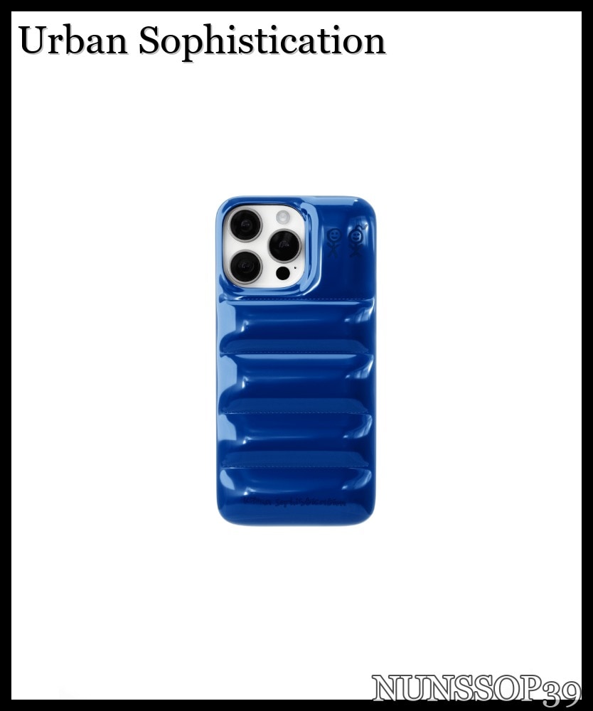 Urban Sophistication THE PUFFER CASE - Big Sur Blue