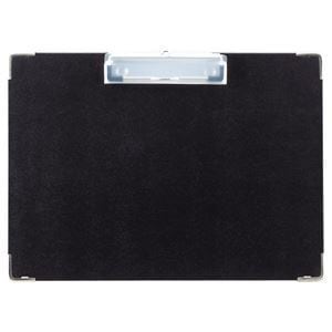 （まとめ） TANOSEE 用箋挟 A4ヨコ ブラック 1枚 [x20セット]