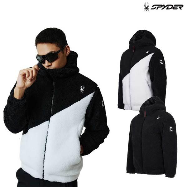 [] 共用ユーロスポーツフリースパッド入りフード付きジップアップジャケット SPIWCNJK222U