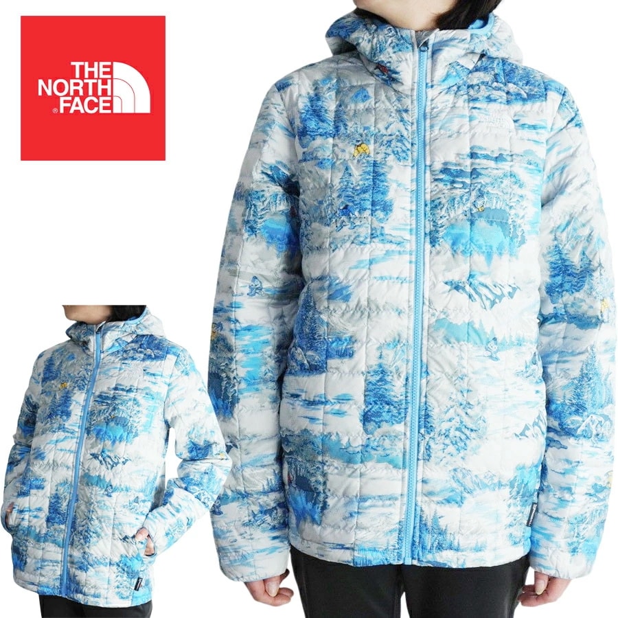 ノースフェイスTHE NORTH FACEキッズ レディース ジャケットB THRMOBALL ECO HDYボーイズ サーモボール エコ フーディーE