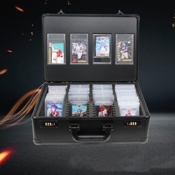 キャンペーン価格収納可能 トレカ ケース 収納 マグネットローダー PSA BSG 対応 アタッシュケース 遊戯王 ボックストレカ ケース 大容量 収納 トレカケースカードケース 収納ケース 保管 P