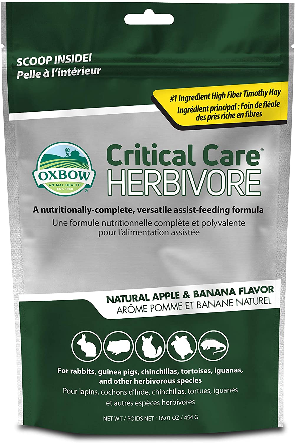 OxbOw Critical Care Apple/Banana Pet Supplement X5