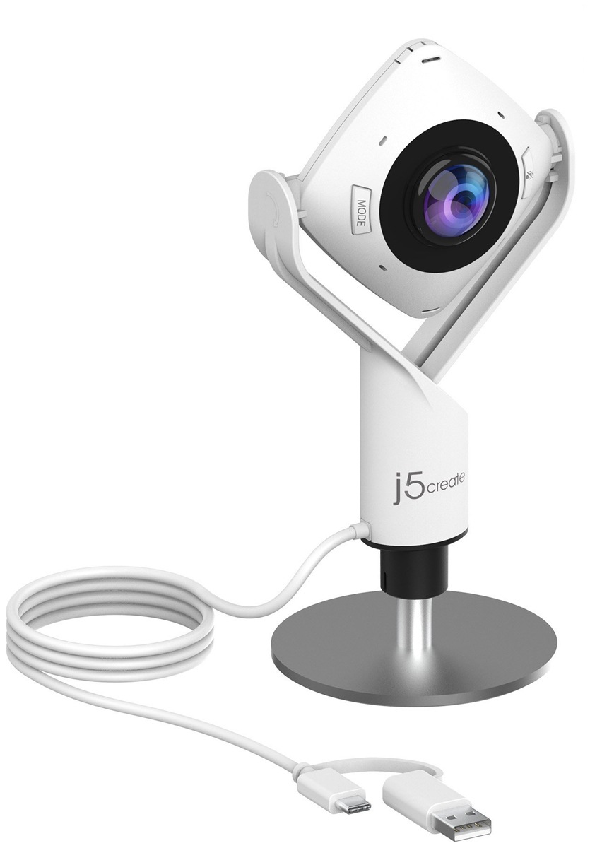 ジェイファイブクリエイト 360パノラマミーティングカメラ JVCU360