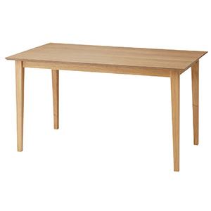 ダイニングテーブル ナチュラル 約幅135cm 組立品