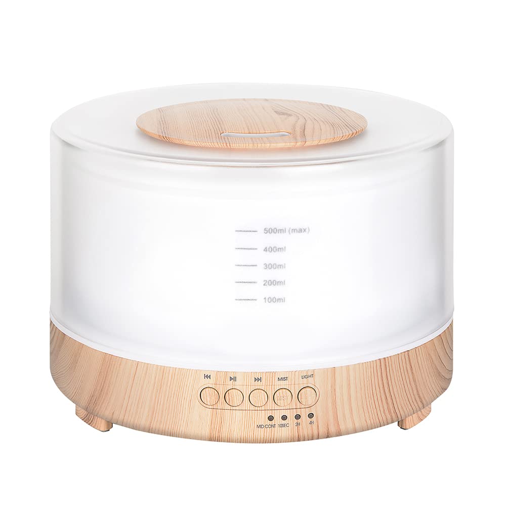 MUSON(ムソン) アロマディフューザー 超音波加湿器 一機多役 LEDライト付き 安眠音楽内蔵 卓上加湿器 MUSON(ムソン) アロマディフューザー 超音波加湿器 一機多役 LEDライト付き 安