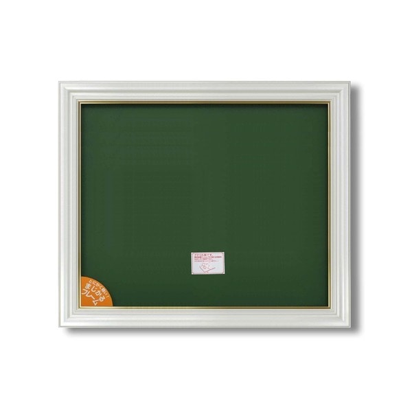 [パールに輝くフレーム]すごく軽い油絵額/キャンバス額/豪華油絵額/真珠油絵額 超軽量油絵額F20号（727x606mm） ホワイト