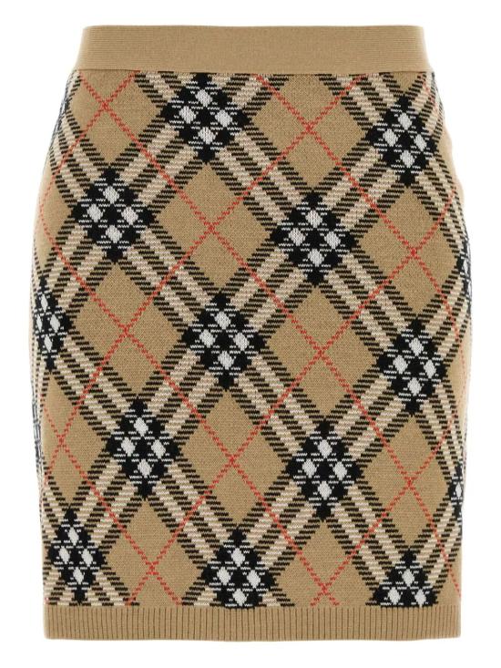 BURBERRY Women Mini Skirts 8110604 SAND