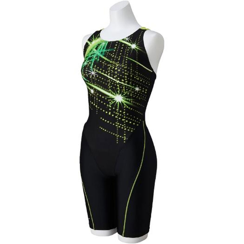 アクアフィットネス用 オールインワン ウィメンズ スイム フィットネス水着 (N2JGA823)