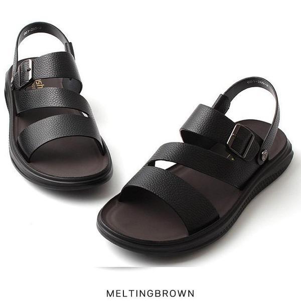 メンズレザーサンダル メンズサンダル 夏のサンダル Al23