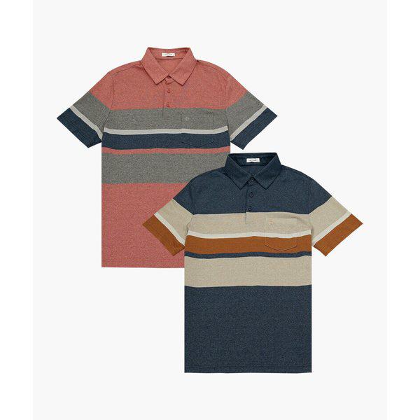 ツートンカラーブロック半袖Tシャツ PQTS2405 IC_IC
