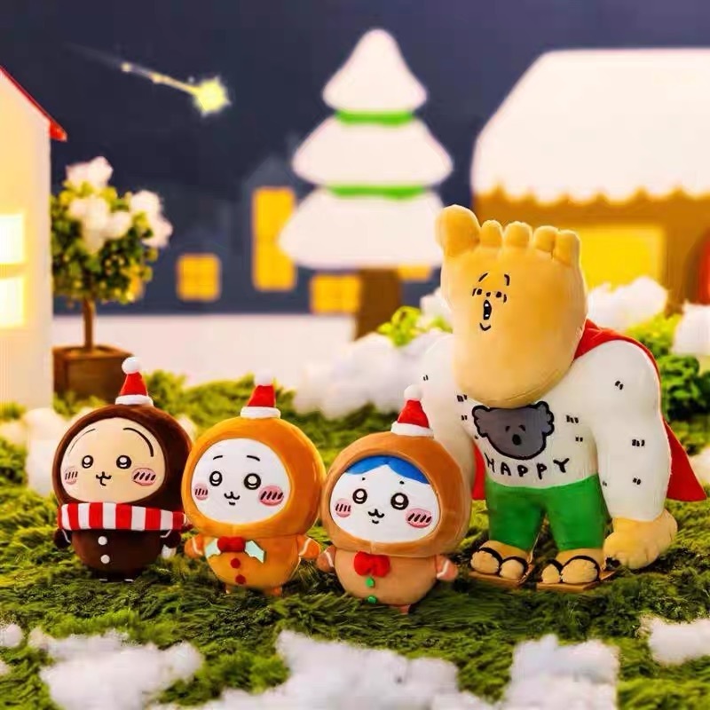 【クリスマスシリーズ限定版】ちいかわ キーホルダー 正規品保証 ちいかわ ハチワレ うさぎ モモンガ 新年の贈り物 クリスマスプレゼント ちいかわ ぬいぐるみ 子供人形 キーホルダー キーリング 人形