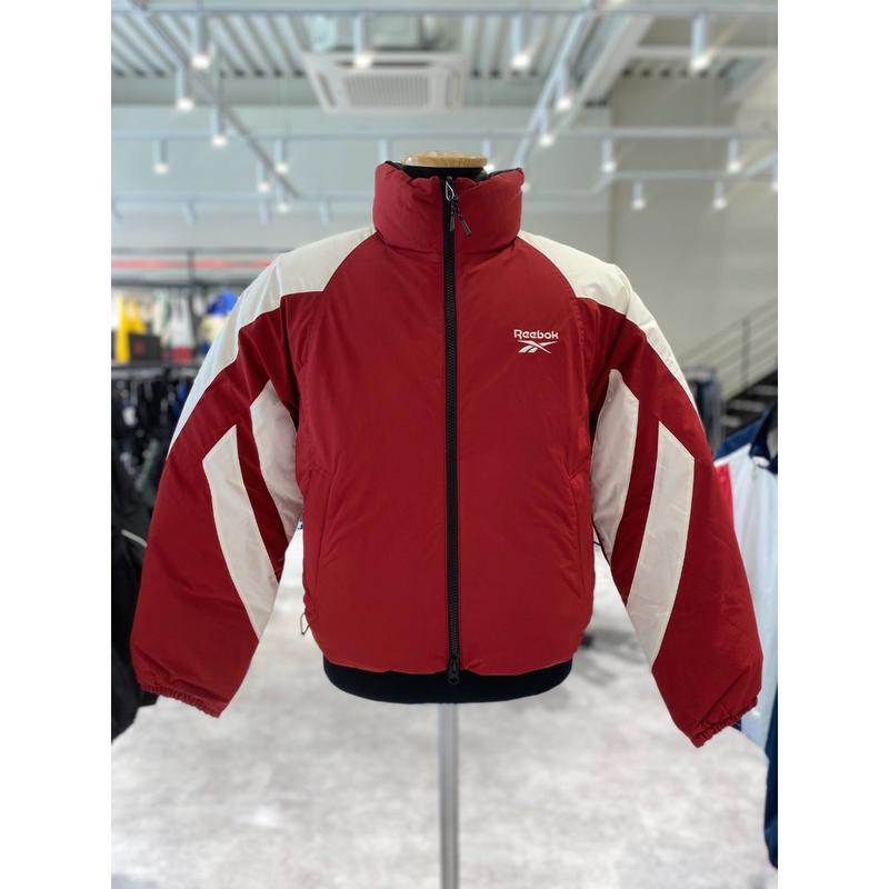 [驪州店] REJU4FD53R3 ベクターリバーシブルクロップダウン（女）レディースパディングジャンパー