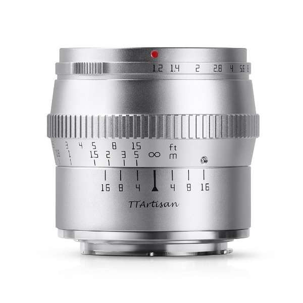 TTArtisan 50mm f/1.2C X(S) シルバー [カメラ用交換レンズ (富士フイルムXマウント)]
