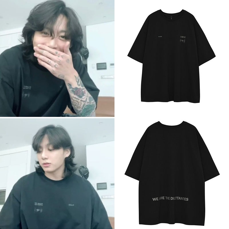 [BTS ジョンクック 着用] Dilettante Short Sleeve ティー