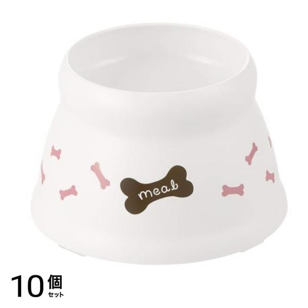 リッチェル こぼれにくい脚付ドッグディッシュ SS 超小型犬用食器 1個入 10個セット