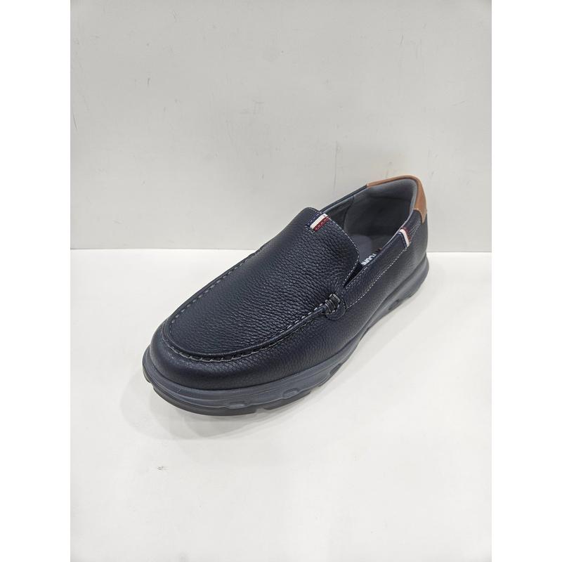 天然牛革メンズ ボールが楽な軽量ボートローファー ヒール3CM AADSHL076NY_US