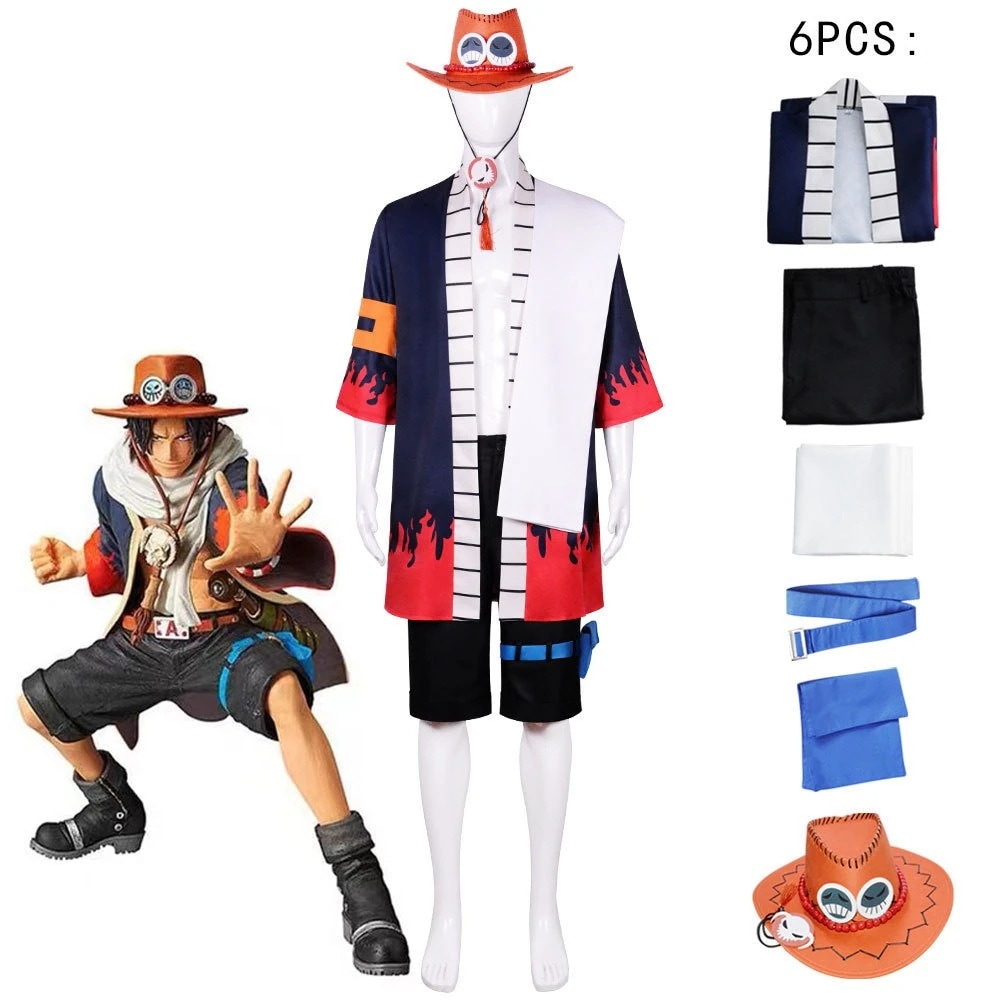 ワンピース火拳エースコスプレ航海王コスプレハロウィンコスプレコスプレコスプレフルセット