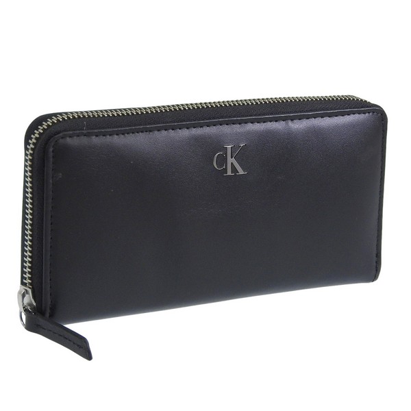 カルバンクライン 財布 メンズ 長財布 レザー ブラック ZIP AROUND WALLET 31KJ190002 CALVIN KLEIN