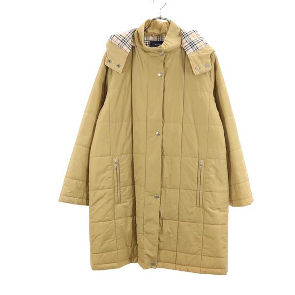 ゴルフ 三陽商会 日本製 ゴルフ 中綿コート L ベージュ GOLF レディース