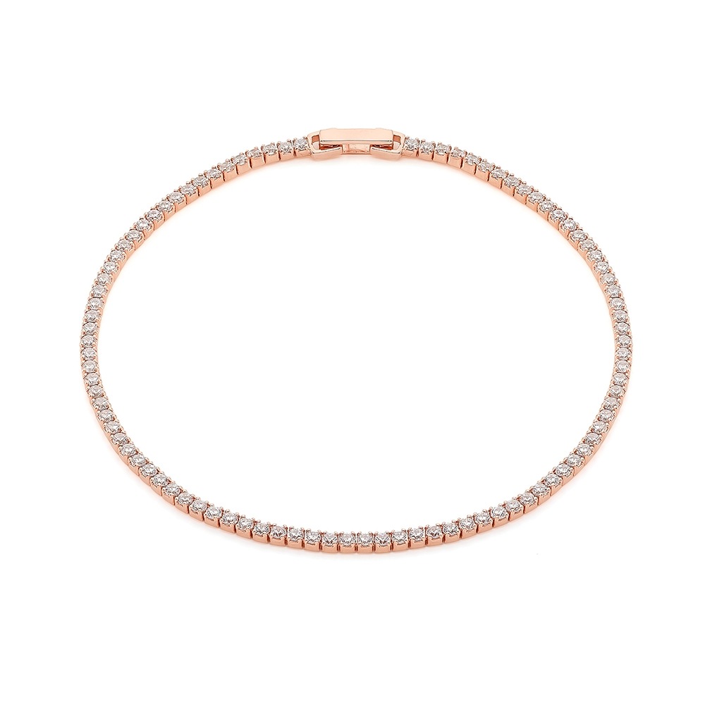 LLOYDピンクテニスブレスレットLLBR21602OPW