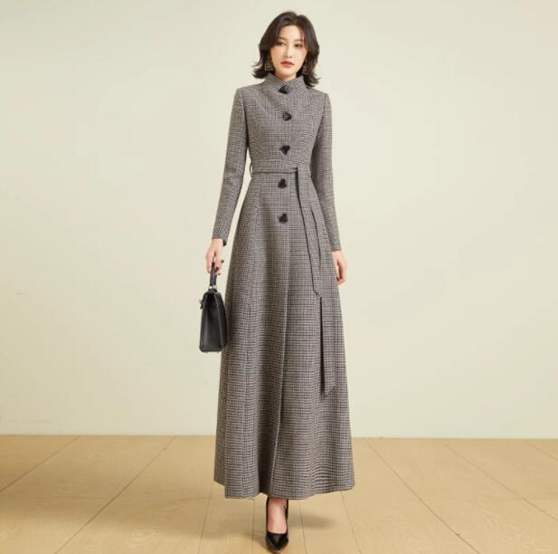 超ロングコート レディース チェスターコート　トレンチ コート マキシ丈 チェスターコート ガウンコート ロング 大きいサイズ ロング丈 アウター 厚手 通勤 アウター ロング 秋服 冬服 新作