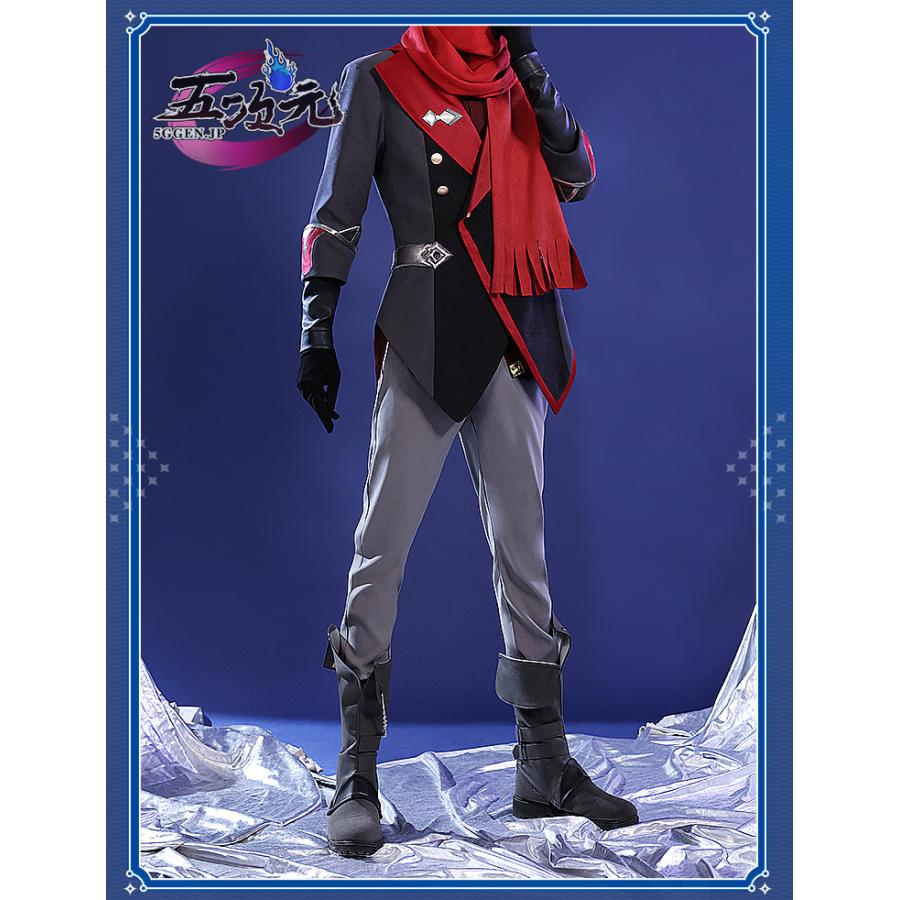 [工場直売　品質保証] 三分妄想　原神　コスプレ　タルタリヤ　ファデュイ　マント内部衣装