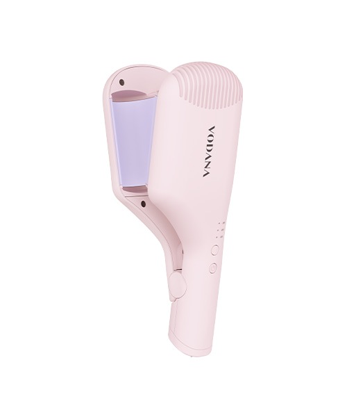 新 コンパクトウェーブアイロン38mm ピンクラベンダー