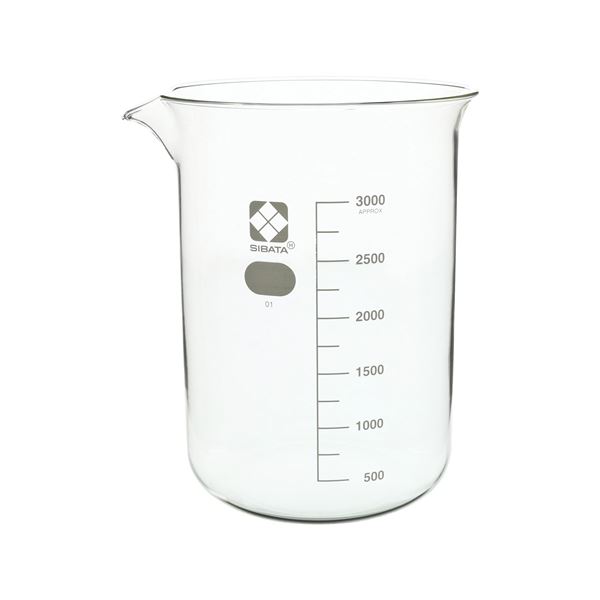 ビーカー 目安目盛付 3L (010020-3000) 6,872円