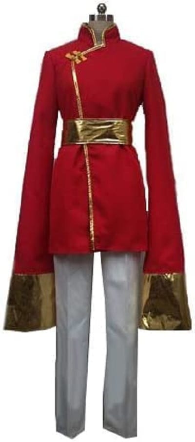 コスプレ衣装 Axis Powers ヘタリア APH中国 王耀風 ウィッグ付き コスプレ クリスマスハロウィン イベント仮装