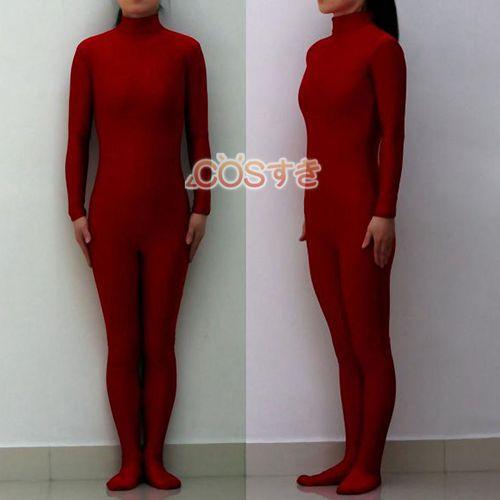 【短納期】全身タイツ 在庫 ライクラ レッド 柔らかい 大人用 ハロウイン コスチューム コスプレ衣装 高品質 新品 Cosplay アニメ