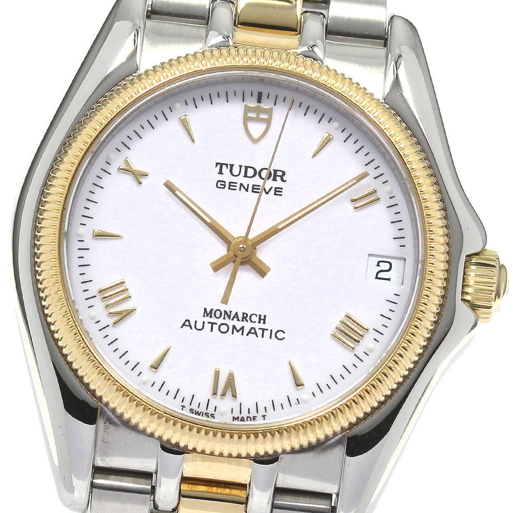 チュードル TUDOR 38733 モナーク デイト 自動巻き メンズ 良品 _808667【中古】
