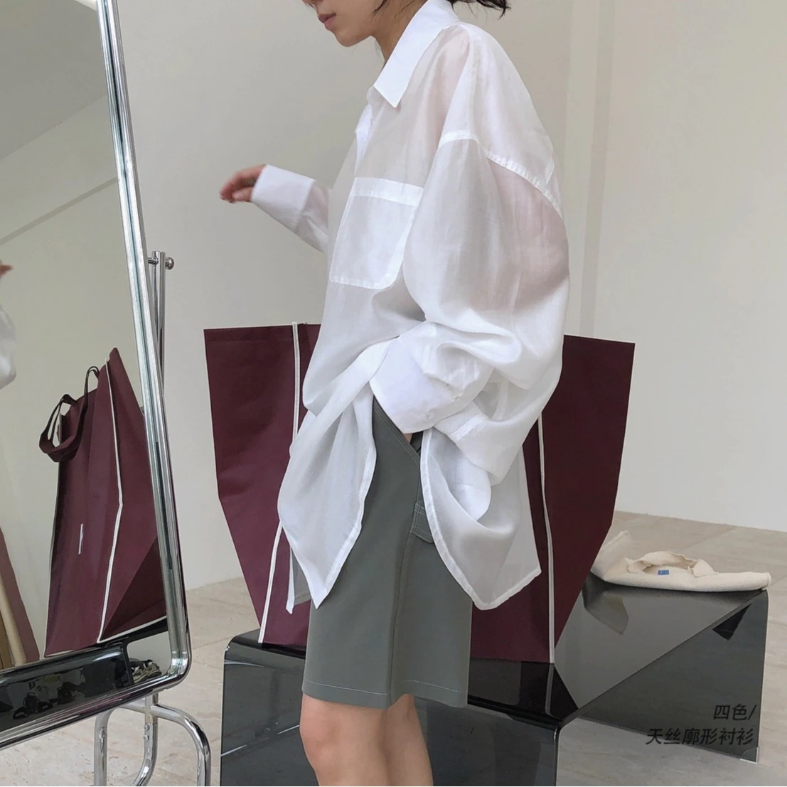 夏 uvカット 韓国ファッション 日焼け止めトップス 高 品 質スリム見え カジュアル長袖 トップス シャツOLブラウス
