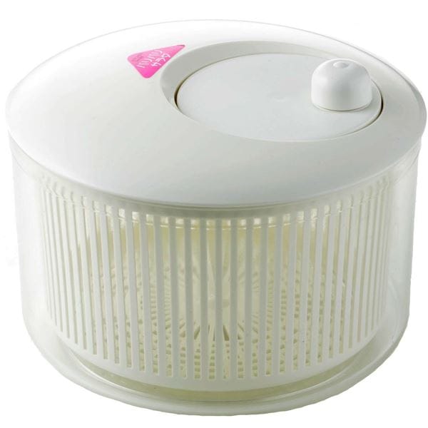 (まとめ) 野菜 水切り器 M 直径22×高さ17cm 18個セット サラダスピナー バリバリサラダ キッチン 台所 調理器具