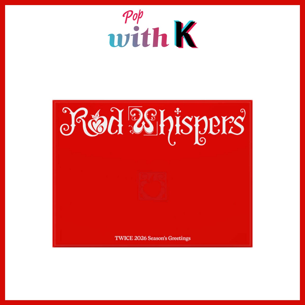 TWICE - 2026 SEASONS GREETINGS [RED WHISPERS]