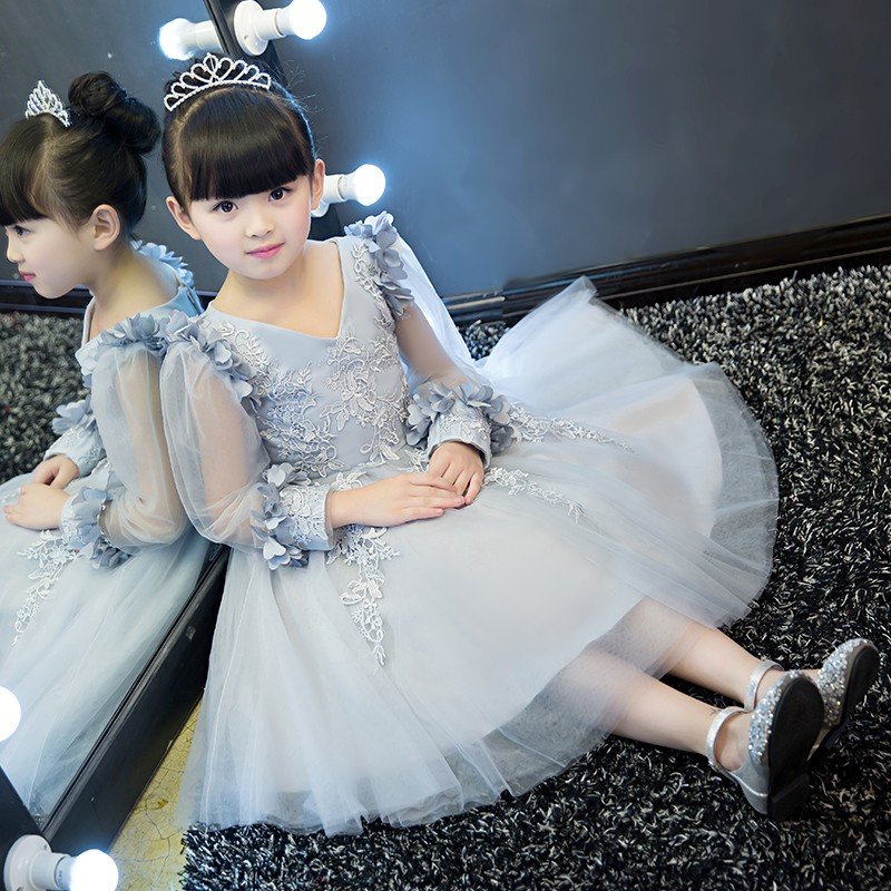 フラワーガール ドレス 子どもドレス ピアノ発表会 子供ドレス ロング フォーマル 入園式 七五三 7,906円