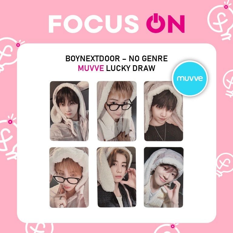 BOYNEXTDOOR No Genre muvve ラキドロ ソンホ BOYNEXTDOOR No Genre MUVVE 1.0 ソンホ - メルカリ