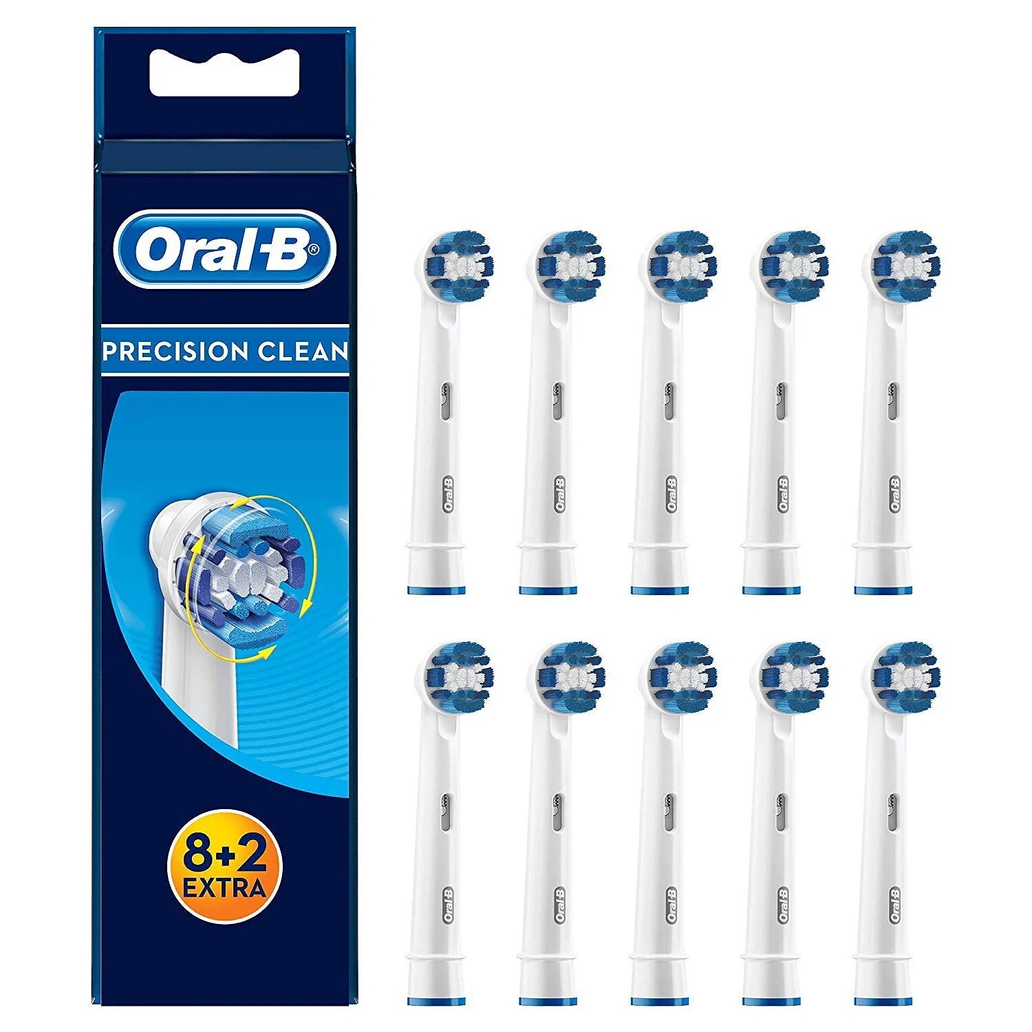 Oral B Precision Clean EB 20ブラシヘッド8セット+2フリー電動歯ブラシヘ