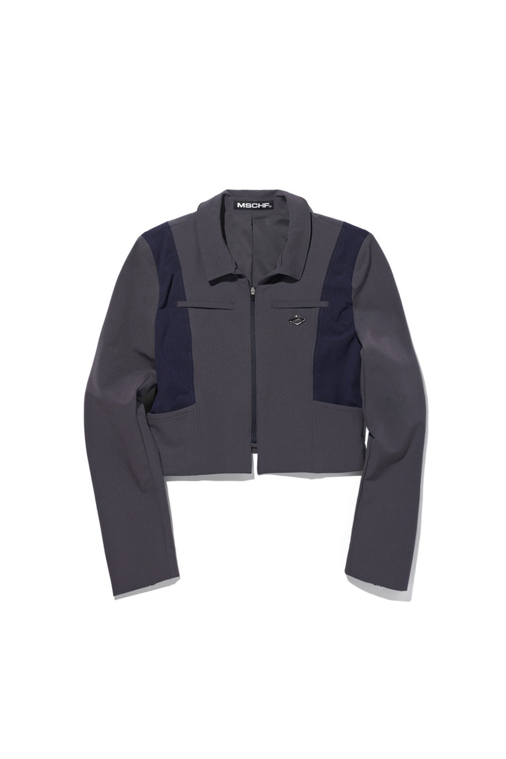 【MISCHIEF】 UNIFORM ZIP UP JACKET : CHARCOAL